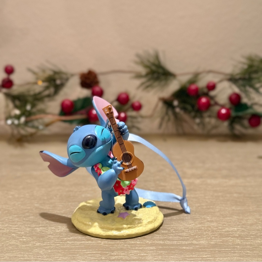 Disney Sketchbook Ornament - Stitch with Guitar